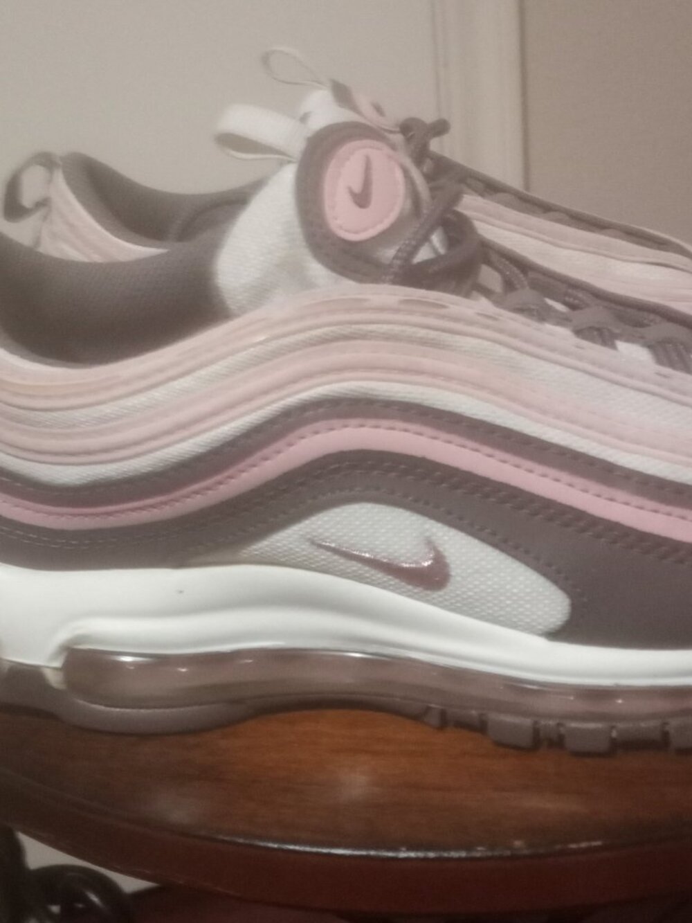 Nike Air Max 97 Shoes Youth 7Y GS 921522-200 Violet Ore/Pink - - Picture 4 of 13